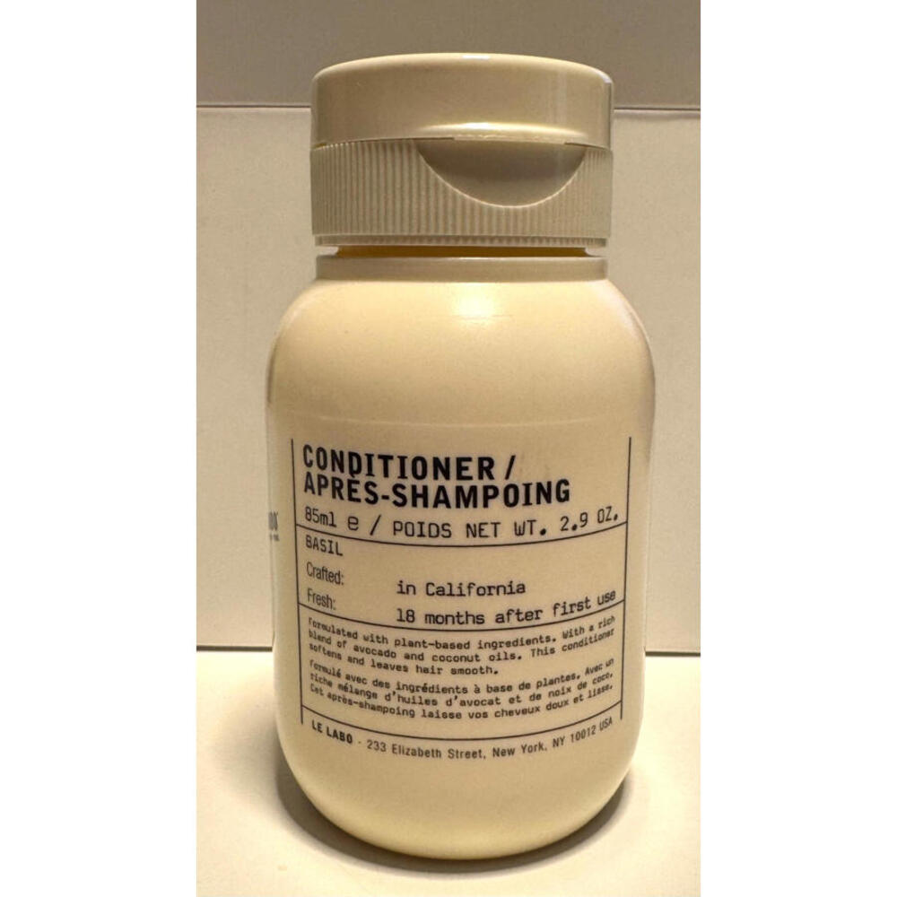 LE LABO 'BASIL' Conditioner 2.9oz/85ml New